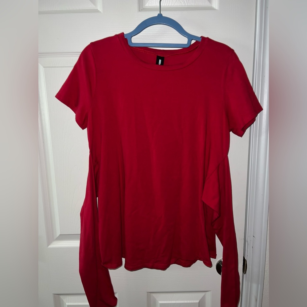 Agnes & Dora Tie Waist Blouse